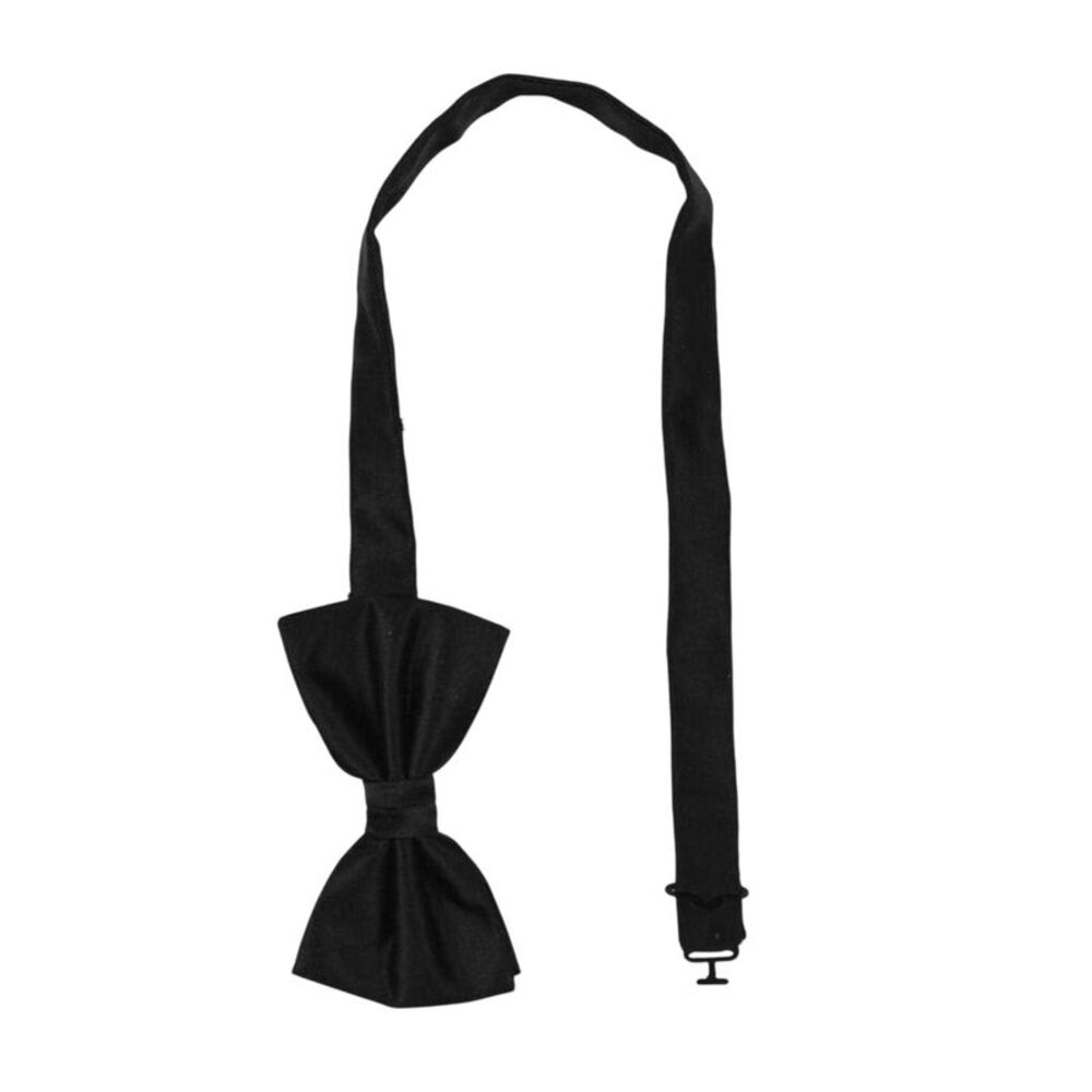 Twisted Tailor Velvet Formal Bow Tie / Black